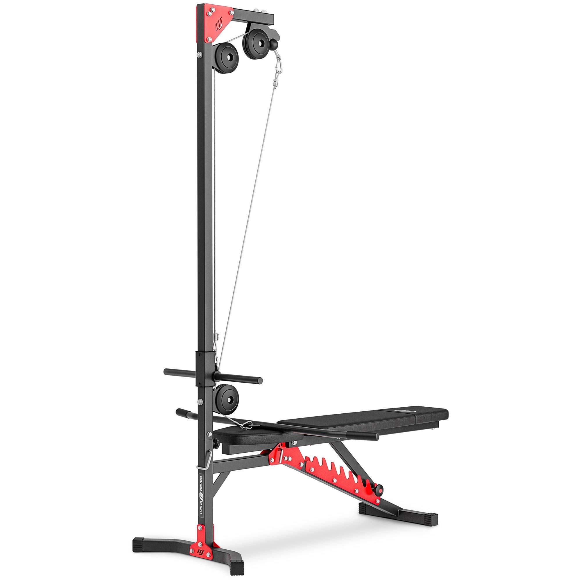 Marbo Sport Estación de jalón lateral es compatible con los equipos deportivos de la serie Marbo Home (símbolo MH) MH-W104 2.0 | Made in EU