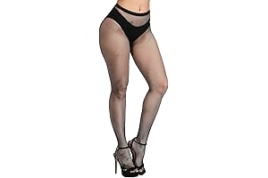 Elegant Mesh Stockings: Enchanting Fishnet Fishnet Thigh Highs