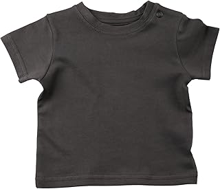 تيشرت بأكمام قصيرة للأولاد من الصياد، لون رمادي، مقاس 6-9 شهور (عبوة من 6 قطع)