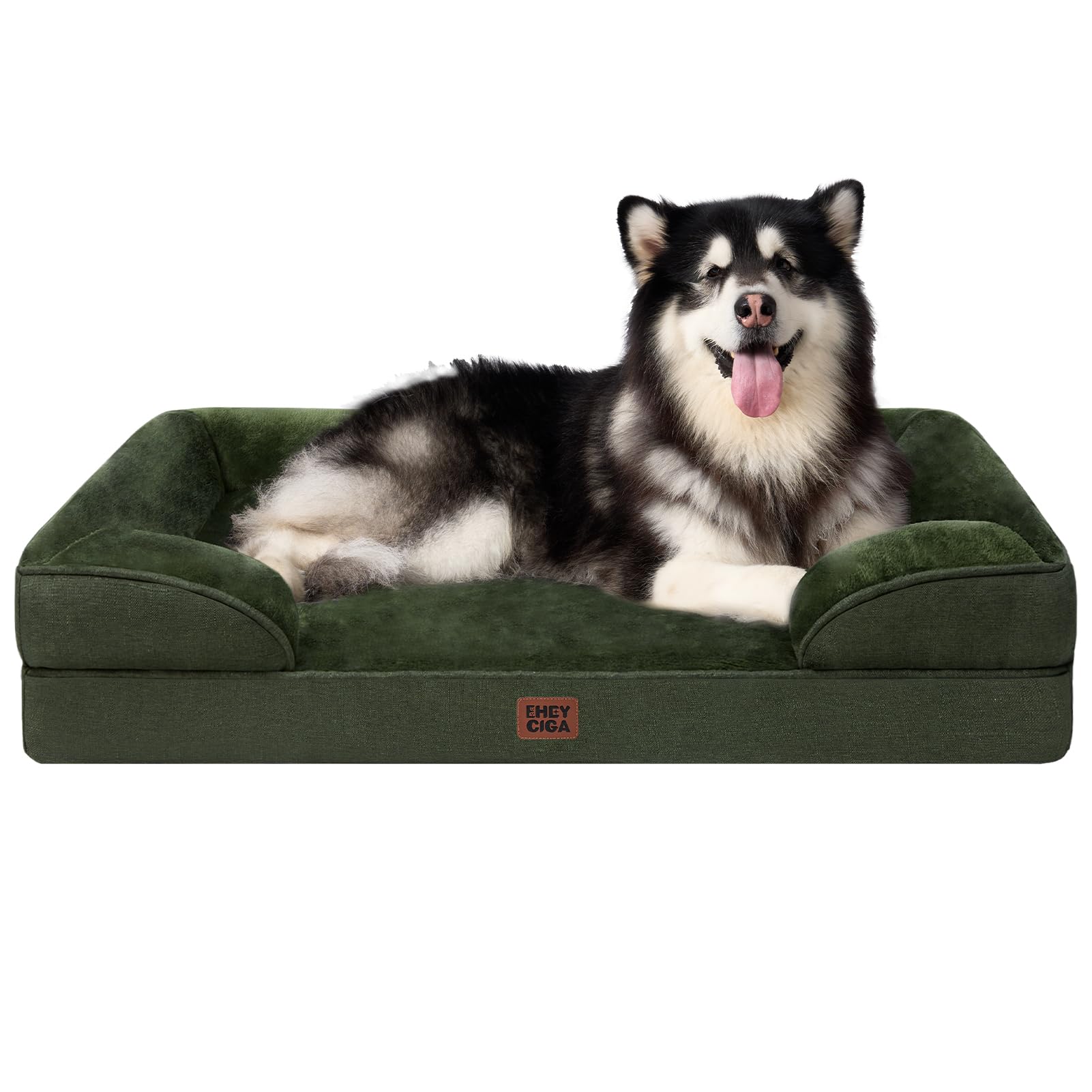 EHEYCIGA Orthopedic XXL Dog Bed, Waterproof Washable XL Big Pet Bed 52"