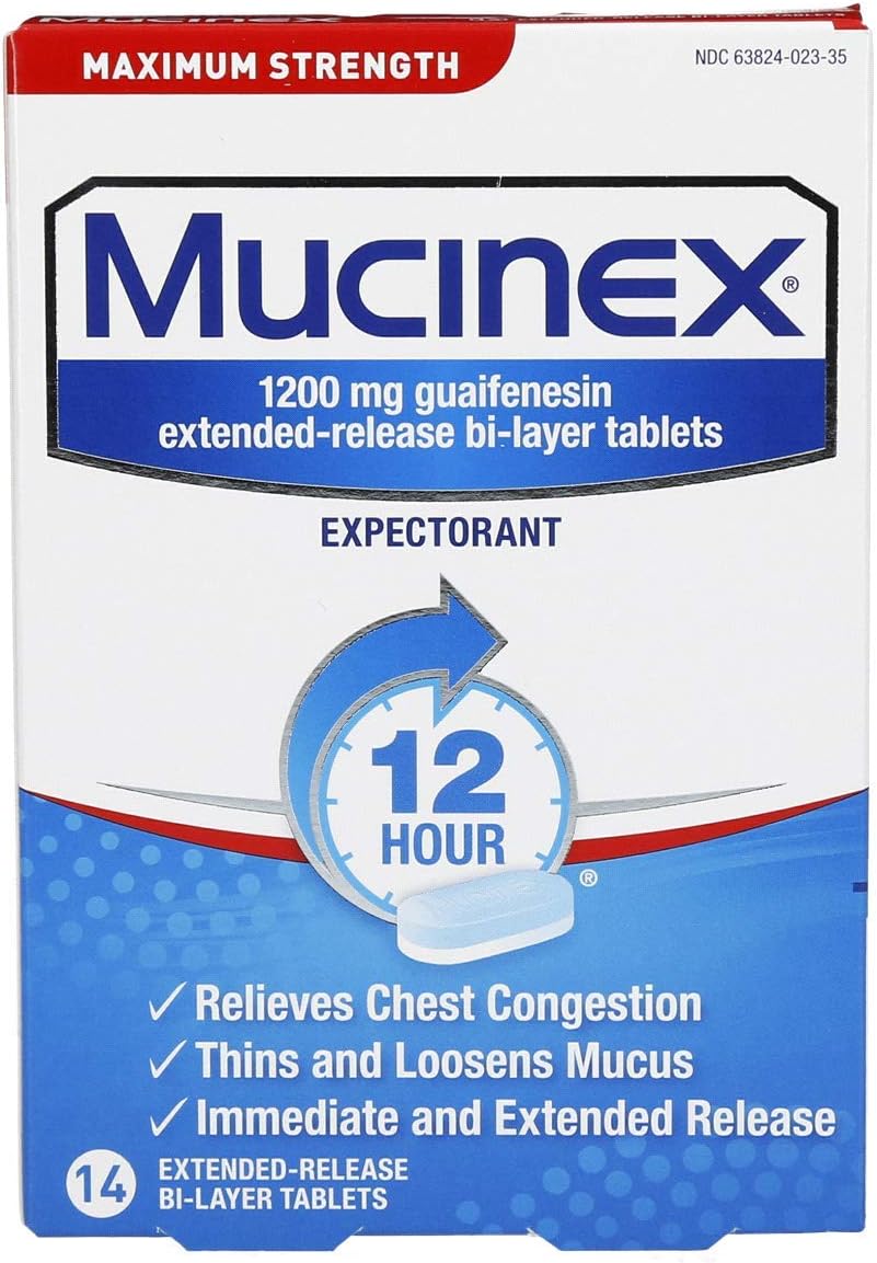 Mucinex Cold and Flu Relief Maximum Strength - 14 per Pack