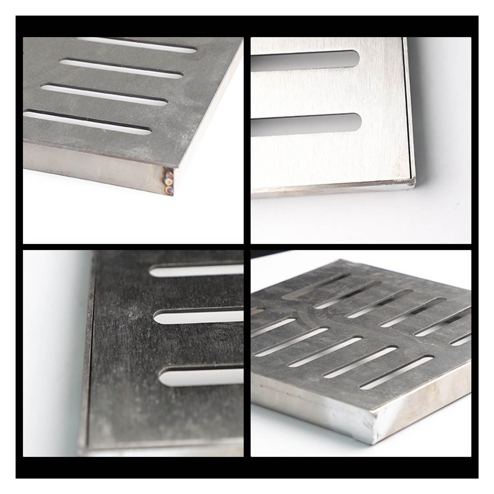 Tapa Desagüe Acero Inoxidable Exteriores Canaleta Desagüe para Zanjas