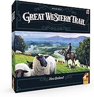 Vista 1 de Great Western Trail - Juego de mesa de Nueva Zelanda - Embárcate en una aventura única de ganado en ganadería! Juego de estrategia para niños