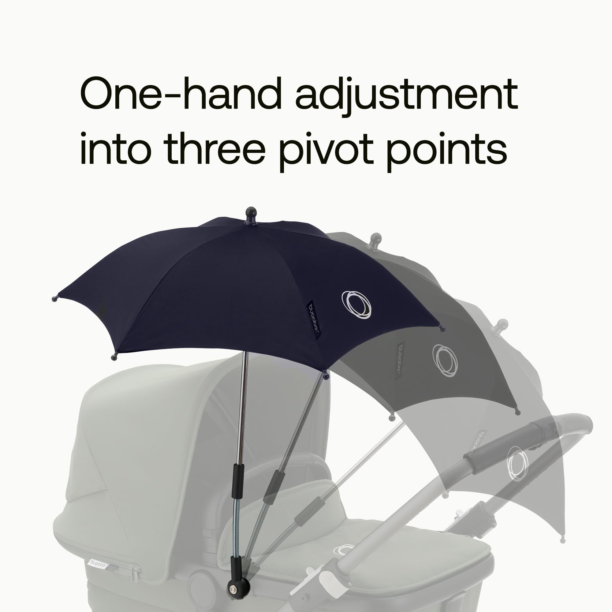 Bugaboo Parasol+, Compatible with all Bugaboo Fabric Pushchairs with UPF 50+ UV Protection - Image 4