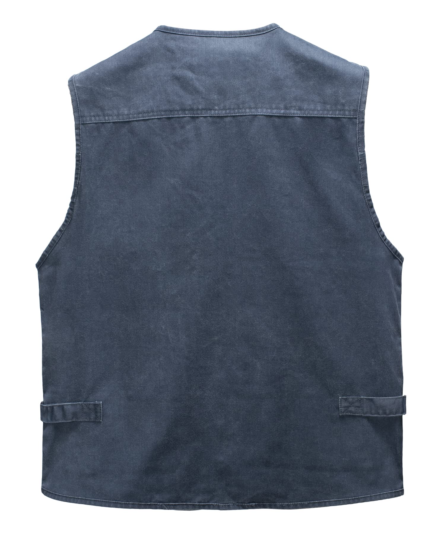 Gilet da Pesca da Uomo Multi-Tasche Gilet da Caccia Fotografico Giacca Senza Maniche Gilet da Lavoro Giubbini da Pesca per Attività All'aperto