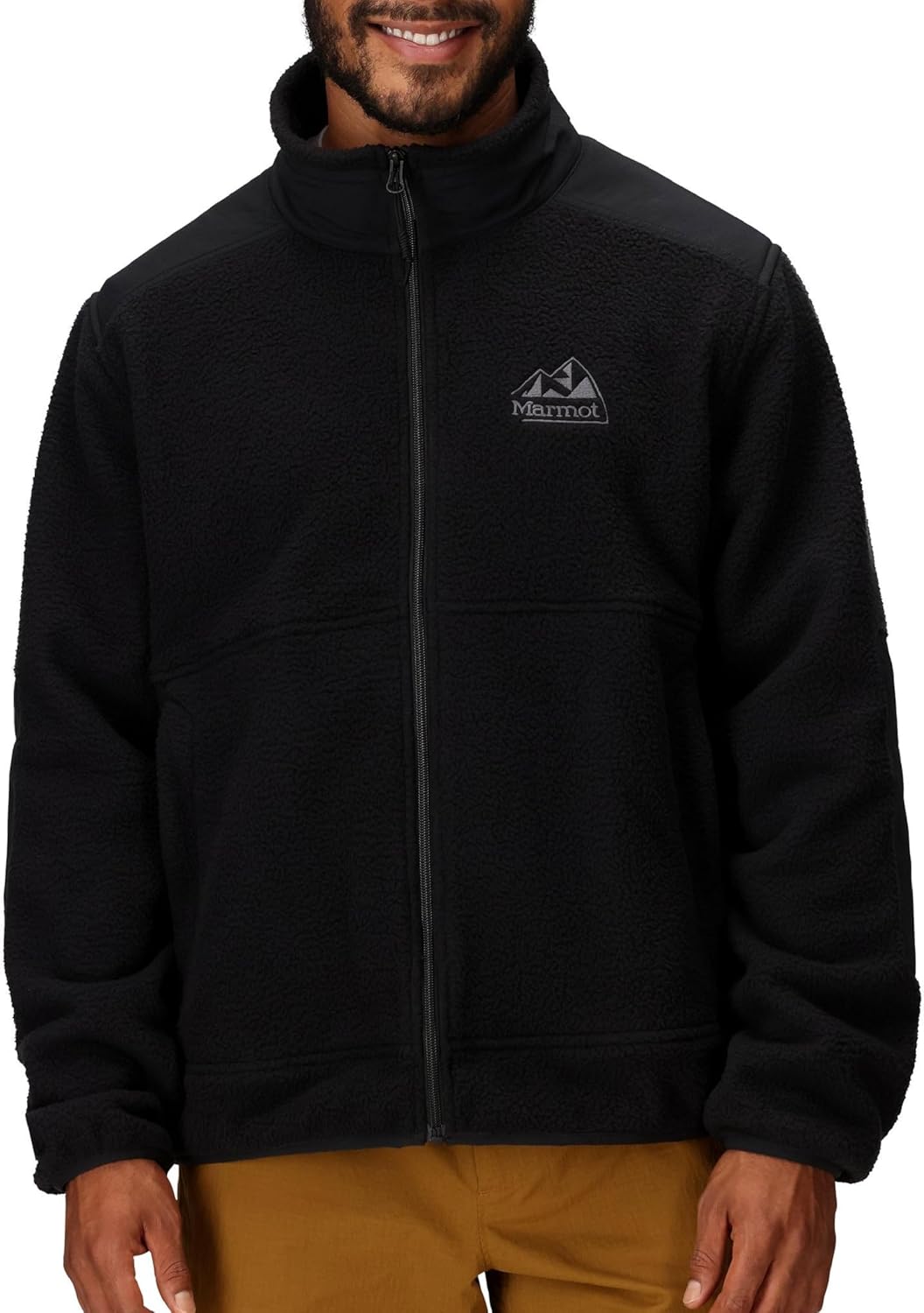 MARMOT mens Wanderer High Pile Fleece Jacket