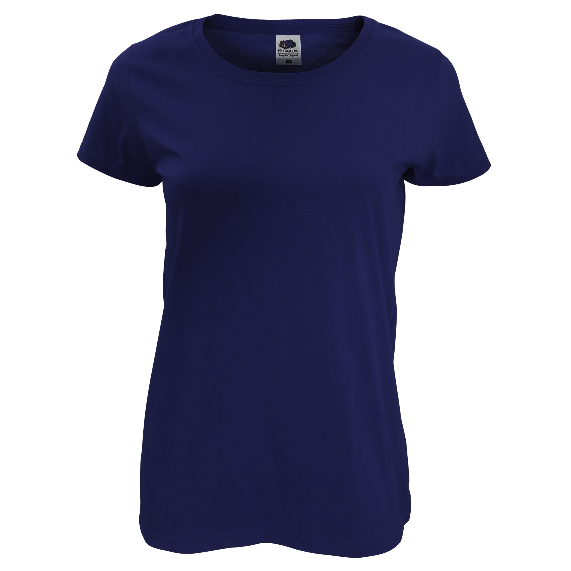 Fruit Of The Loom Women's Bleu T-Shirt Original