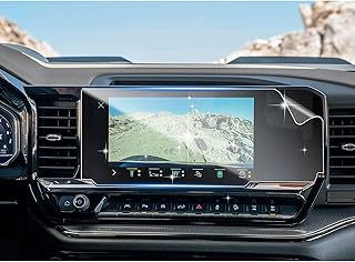2022 2023 2024 Chevy Silverado 1500 Screen Protector 13.4 Inch for 2022-2024 Chevy Sliverado&GMC Sierra Accessories, for 2022-2024 Chevrolet Silverado 1500&2024 Silverado 2500HD/3500HD (LT, RST, LTZ, High Country, LT Trail Boss, ZR2, ZR2 Bison) 2022-2024 GMC Sierra 1500&2024 Sierra 2500HD/3500HD (SLE, Elevation, SLT) Screen Protector