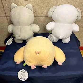 限定品　ムキムキのハムちゃん＆ほがらかいぬねこ BIGぬいぐるみ 〈全3種〉 大人気作家『yukke』さんの描く、「ムキムキのハムちゃん＆ほ