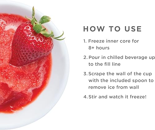 Vista 28 de Fábrica de batidos Zoku Slush y Shake Maker, color naranja, Púrpura