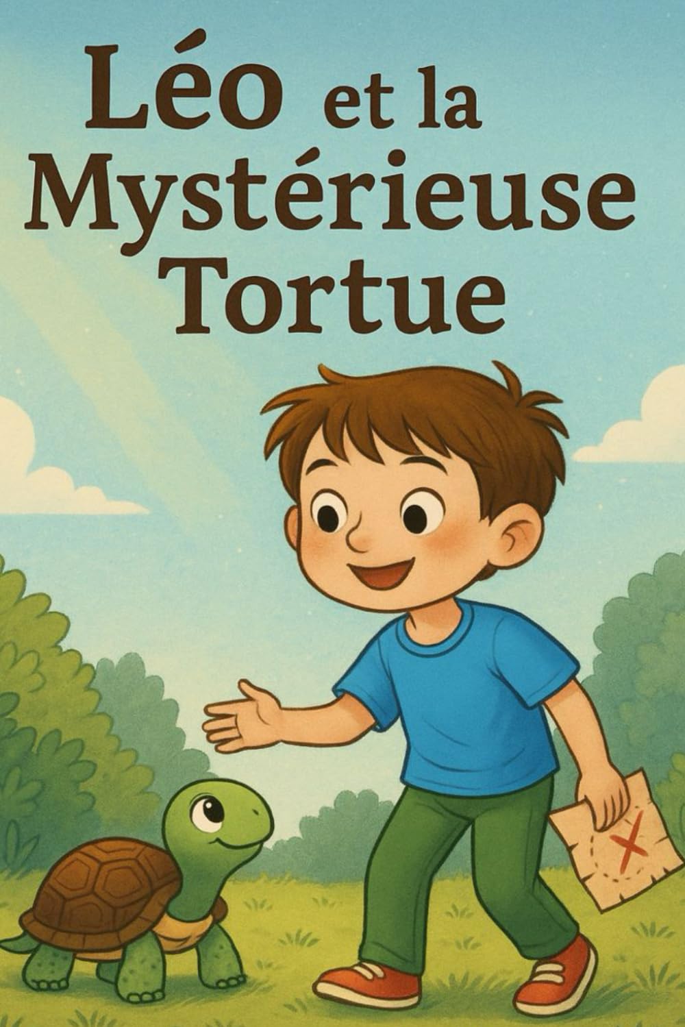 Léo et la Mystérieuse Tortue: Une histoire illustrée sur l’amitié, la nature et le vrai trésor de l’aventure