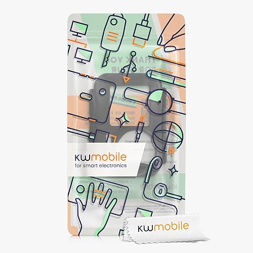 Miniatura 7 de kwmobile Funda de silicona compatible con DJI Osmo Action 1 - Funda protectora para cámara - Negro