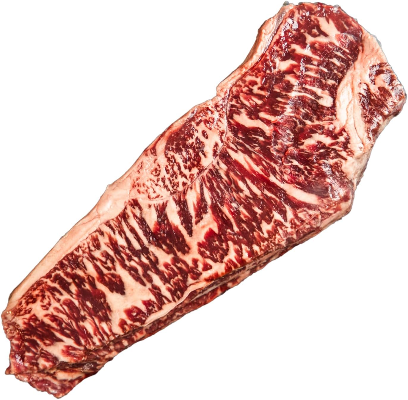 Australian Wagyu New York NY Strip Steak x 1 Pack of 16oz - Quality and Exquisite taste Grass fed, grain finished, no added hormones