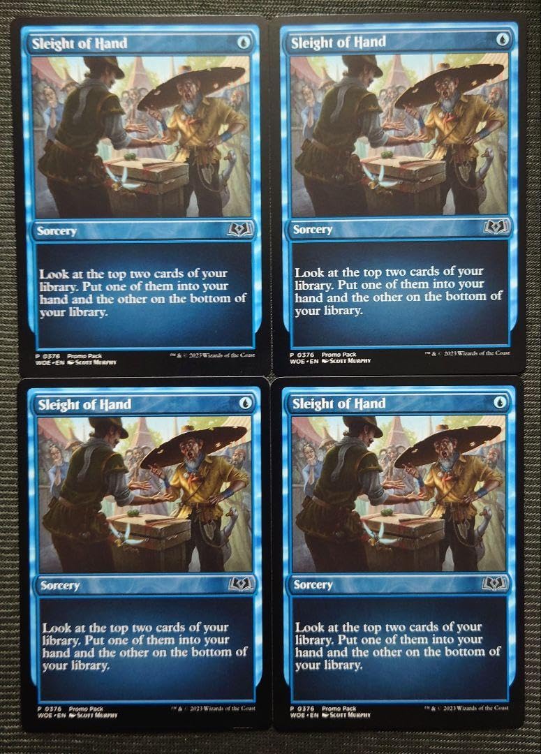 mtg 手練 ダークプロモ 英語版 ４枚セット  woe Amazon.co.jp: mtg 手練 ダークプロモ 英語版 4枚セット woe