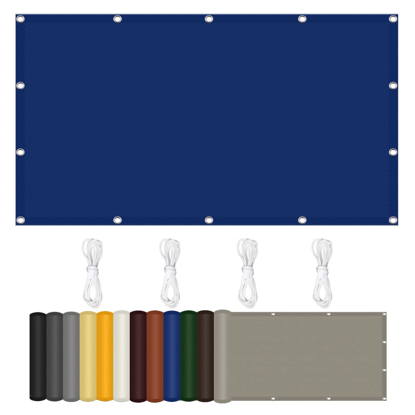 Tissu d'ombrage pour serre et pergola bâche de protection solaire 290x340