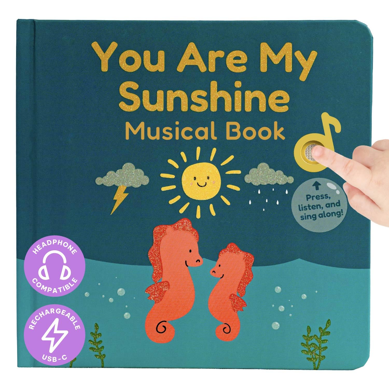 You are My Sunshine Music Book for Toddlers 1-3 Years Old