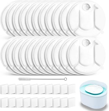 22+22 Pack Dog Water Fountain Filters fits Dog Fountain PLWF008