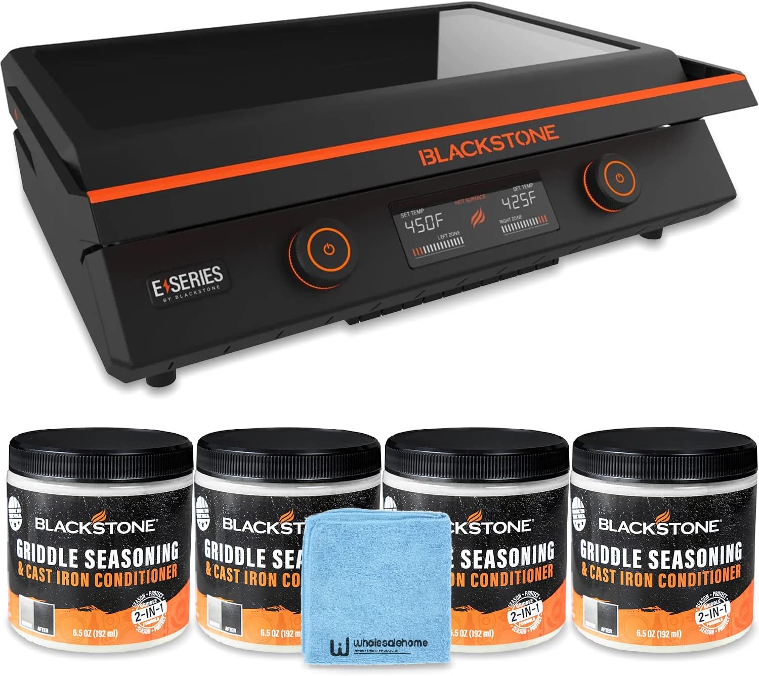 22" Electric Griddle Nonstick with Lid, 8001 ESeries