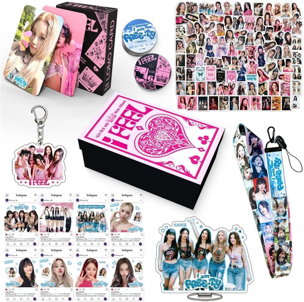 アイドル (G)I-DLE Gift Box Set Sunlelekz GI-DLE Gift Box - Kpop Merchandise for Togo | Ubuy