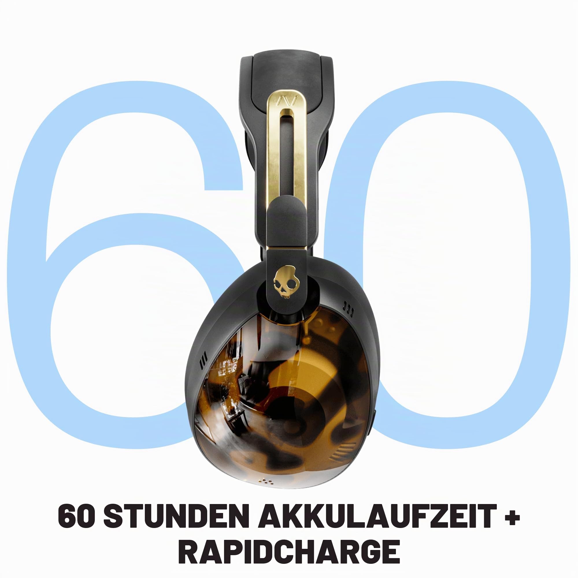 Skullcandy Aviator 900 ANC kabelloser Over-Ear-Kopfhörer - Tortoise – Ansicht 3