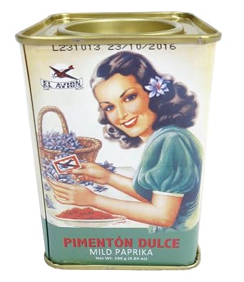 Pimenton Dulce Mild Paprika 160 G Century Blend Collectible Tin