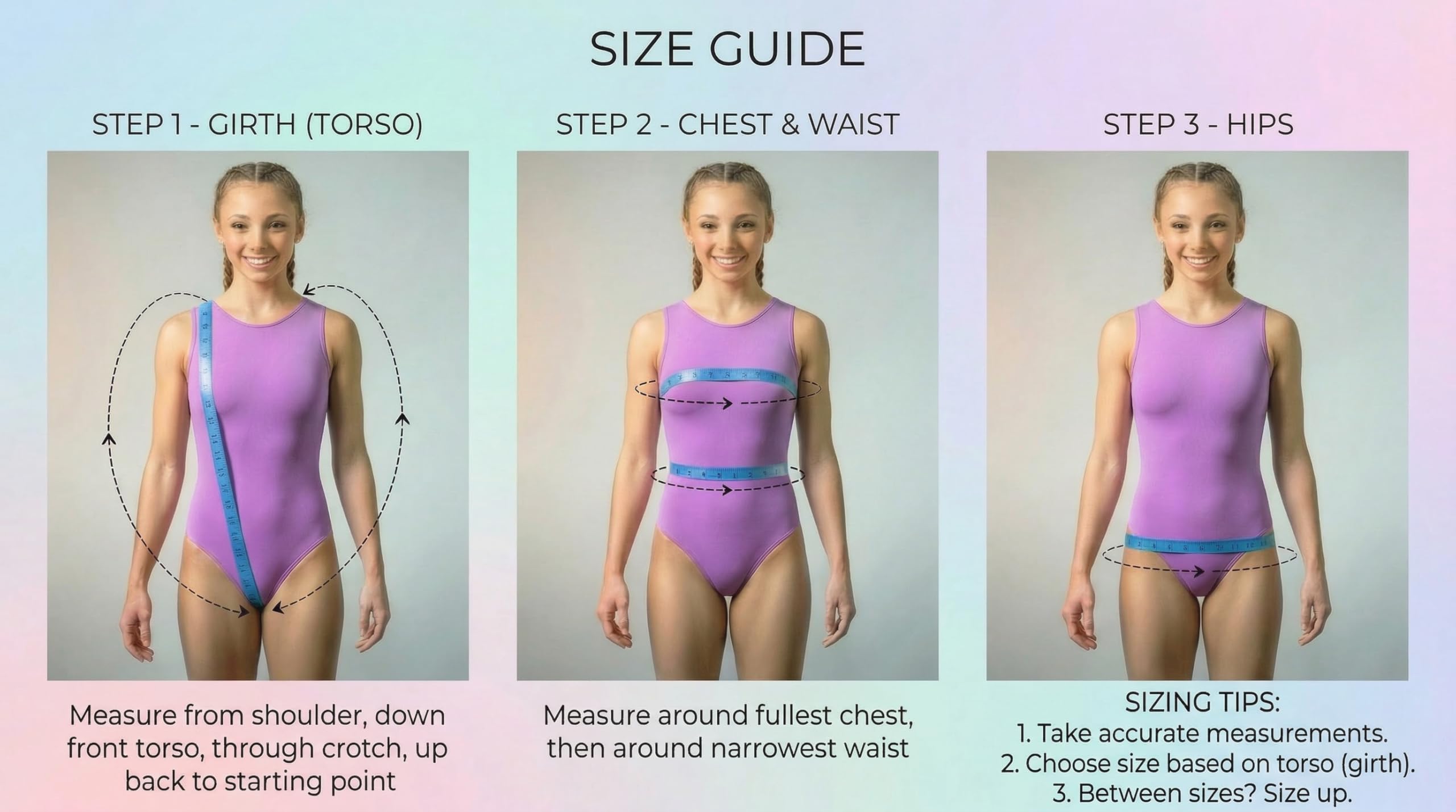 Gymnastics leotards for girls, women, stylish, comfy, durable — view 9