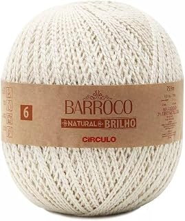 Linha Barbante Barroco Brilho Prata 6 700g - 1 Unidade