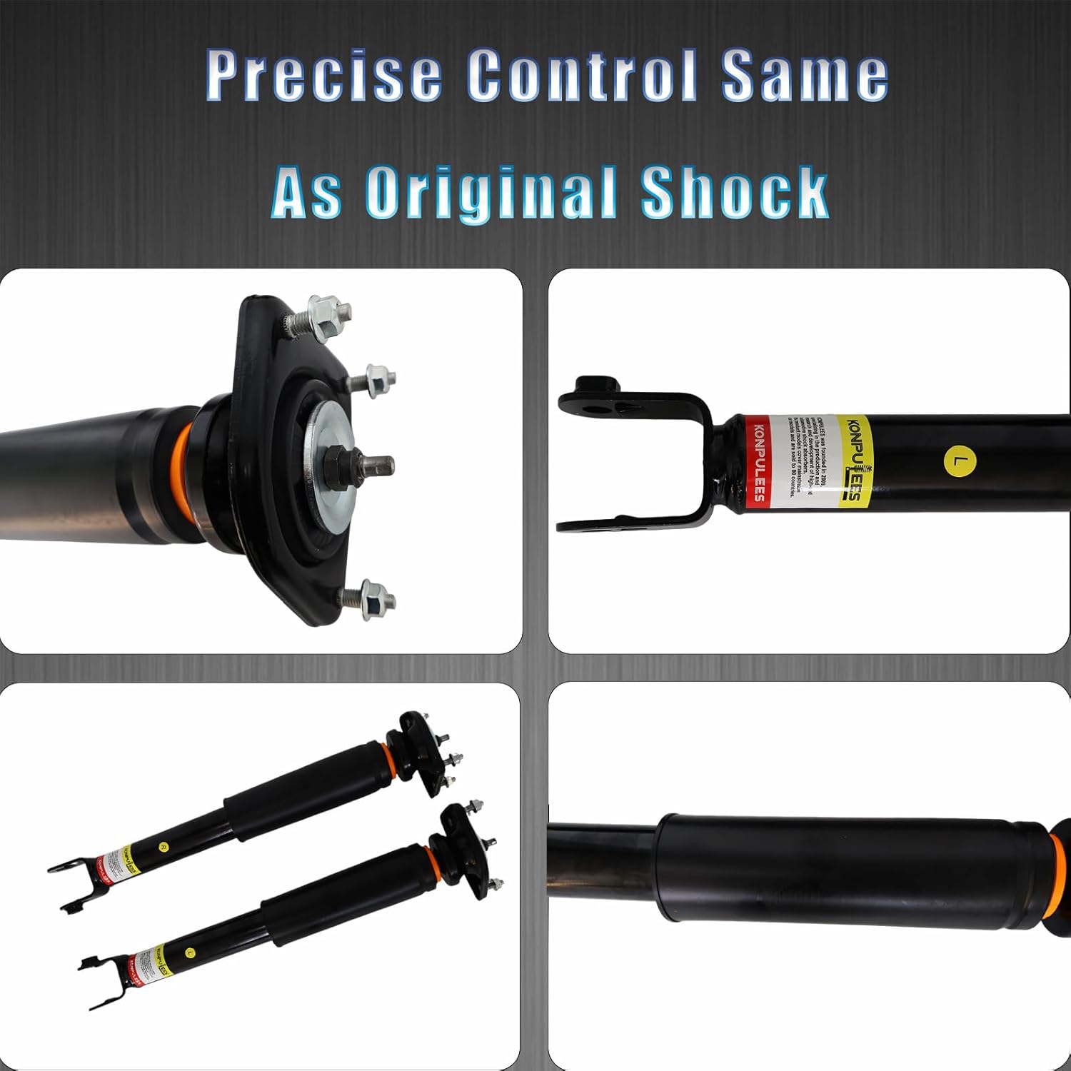 19355570 2 PCS Rear Air Shock Absorbers Strut Assembly Assys.Compatible with Cadillac CTS 2009-2015.Replacement OE for 580380, 25849149, 19302784