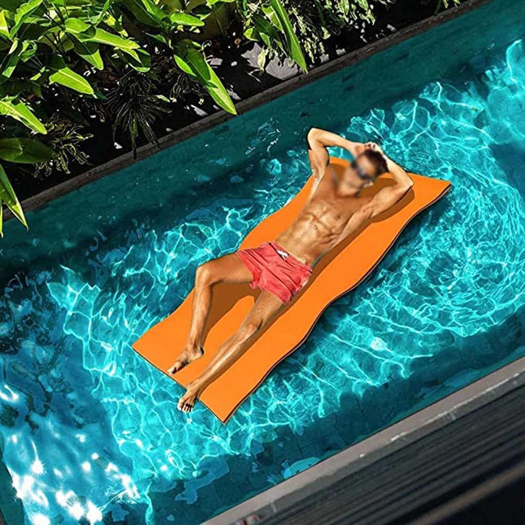 Tappeto Galleggiante Tappetini galleggianti sulla Spiaggia della Piscina, Adatti for Adulti e Bambini Sport Acquatici/Picnic/Prendere Il Sole (Size : 180x90x3.5cm/71x35.4in)