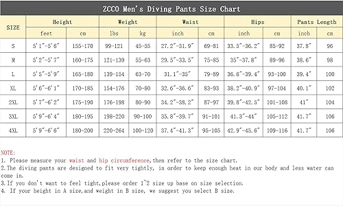 Miniatura 3 de Pantalones de neopreno para hombre y mujer, 0.079 in, neopreno para natación, surf, esnórquel, buceo, canotaje, buceo