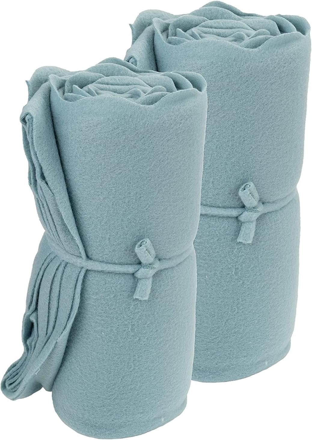 Ikea Soft Fleece Sofa Throws, 120x160 Centimetres, Light Blue