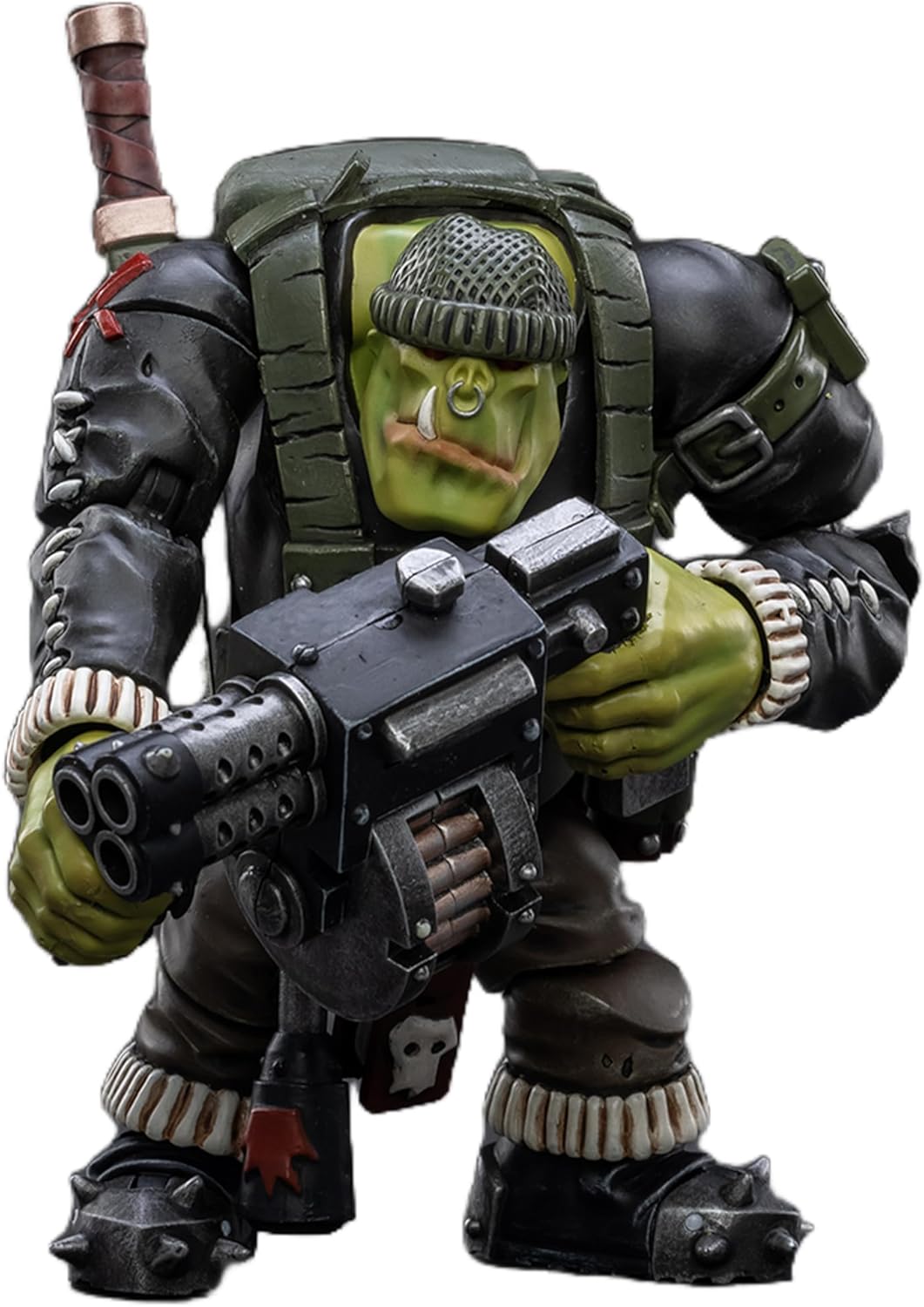 JOYTOY 1/18 Action Figures - Warhammer 40,000 Ork Kommandos Dakka Boy Rotbilge - 5‘’,Classic Character,Collectible,Age 15 and Above