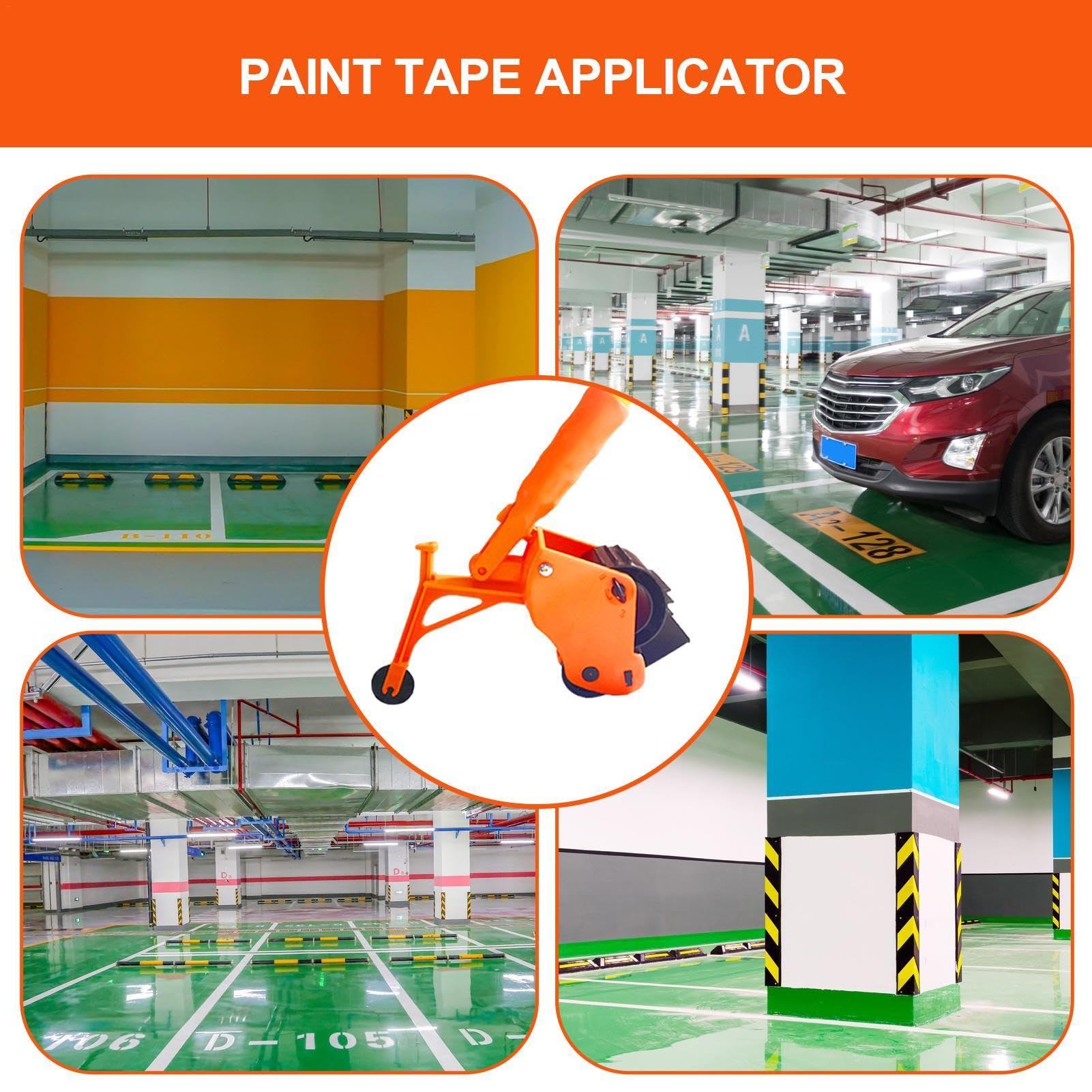 Farbbandabroller Malerband Applikator Malerband Applikator Malerband Applikator Malerband Werkzeug Klebeband Abroller Maskierband Markierung p