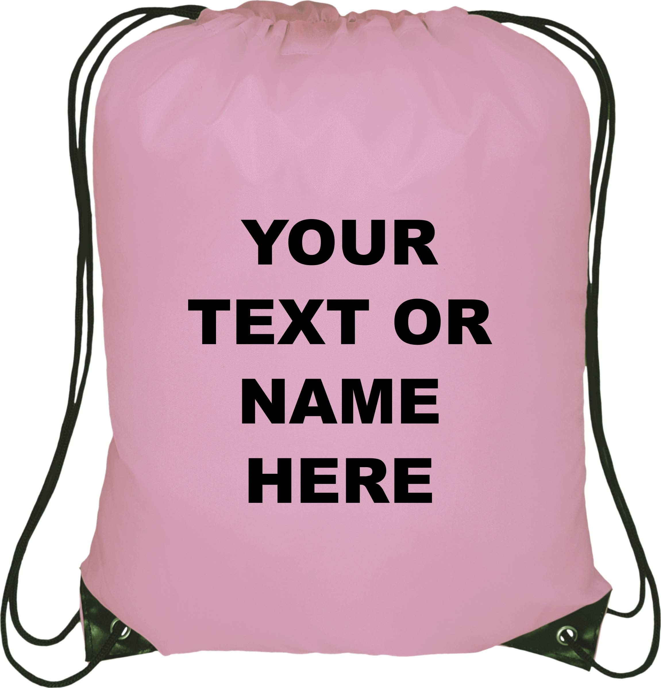 Ultimate-Line Personalised Drawstring bag (Light Pink)