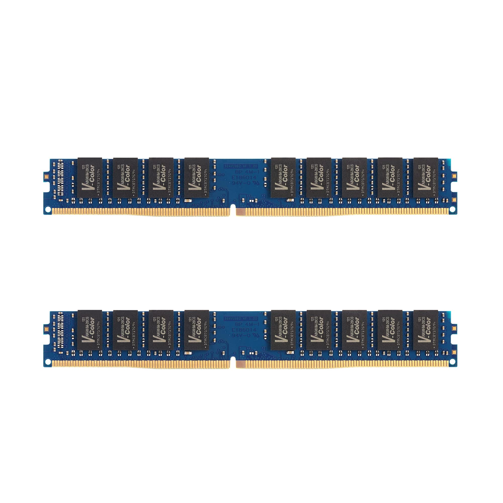 V-Color 32GB DDR4 2666MHz メモリ×2枚（計64GB） V-Color DDR4 64GB (2 x 32GB) 2666MHz (PC4-21300) Server