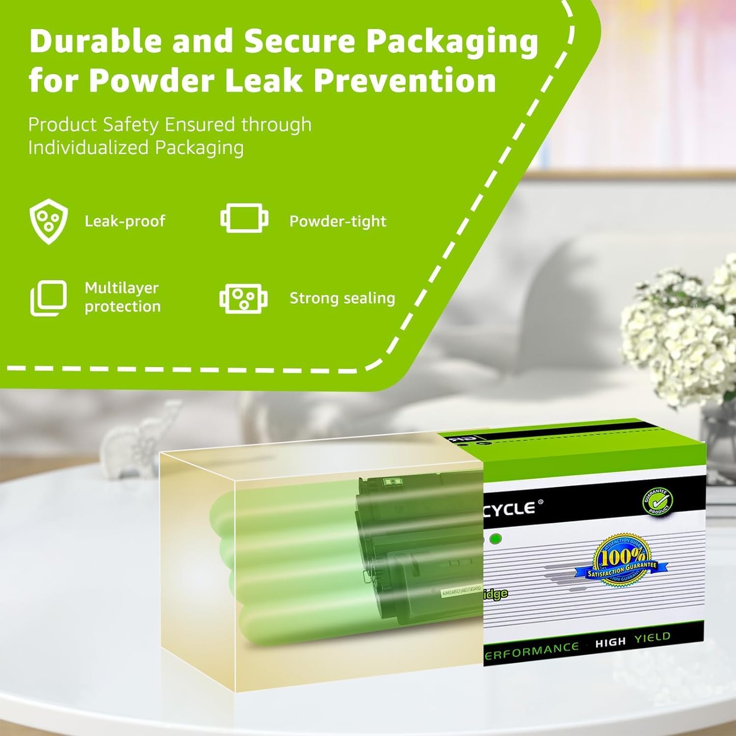 greencycle 42X Toner Compatible Replacement for HP 42X Black Toner Cartridge Q5942X 38A Q1338A Use for 4250 4250dtn 4250dtnsl 4250n 4250tn 4350 4350dtn 4350dtnsl 4350n 4350tn Printer(1pack)