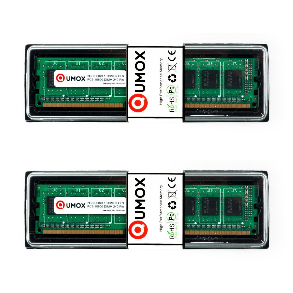 QUMOX 4 Go 204 broches DDR3L-1600 SO-DIMM (1600 MHz, PC3L-12800S, CL11, 1,35 V, basse tension) - 4