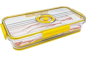 Airtight Bacon Keeper Containers for Refrigerator - Your Ultimate Kitchen Companion for Fresh Bacon