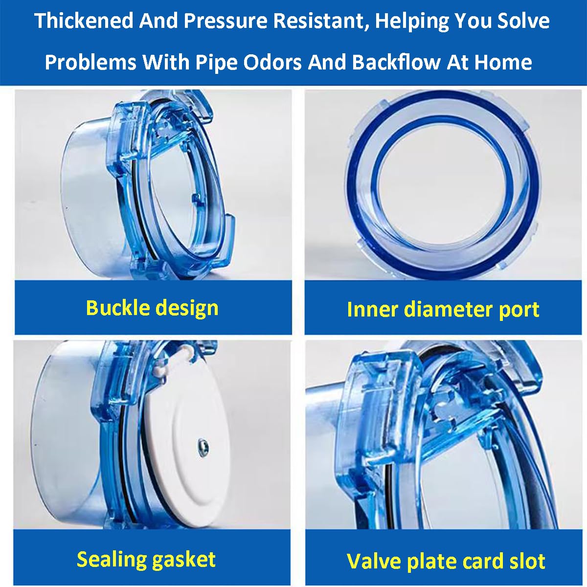 Amazon.co.jp: 2インチ 下水または排水ポンプ 逆止弁 - バックドラフト