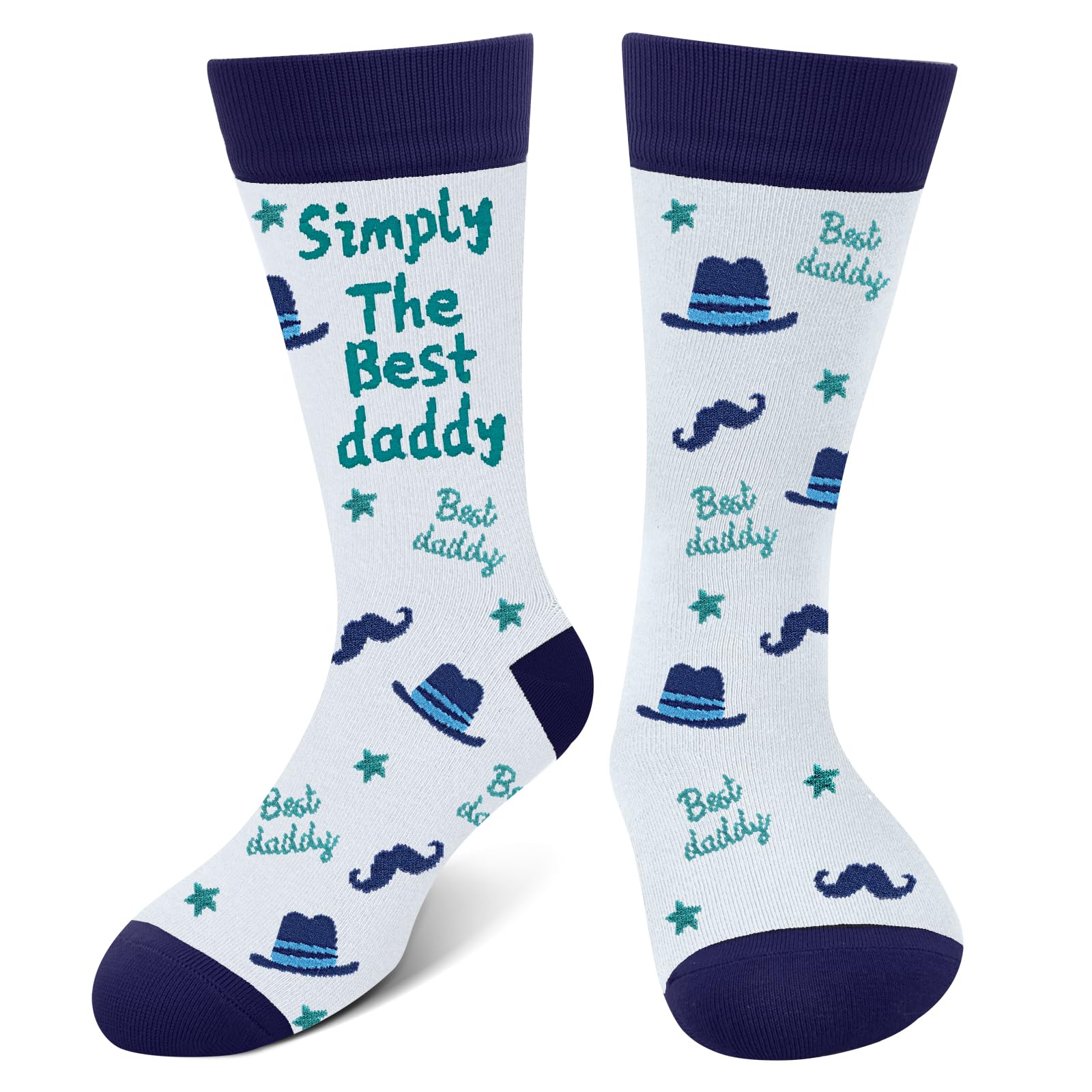 Lustige Socken Herren Papa Opa - Witzige Geschenke für Männer - Bunte Coole Socken Happy Socks - Vatertagsgeschenk Geburtstagsgeschenk Weihnachten Geschenkideen