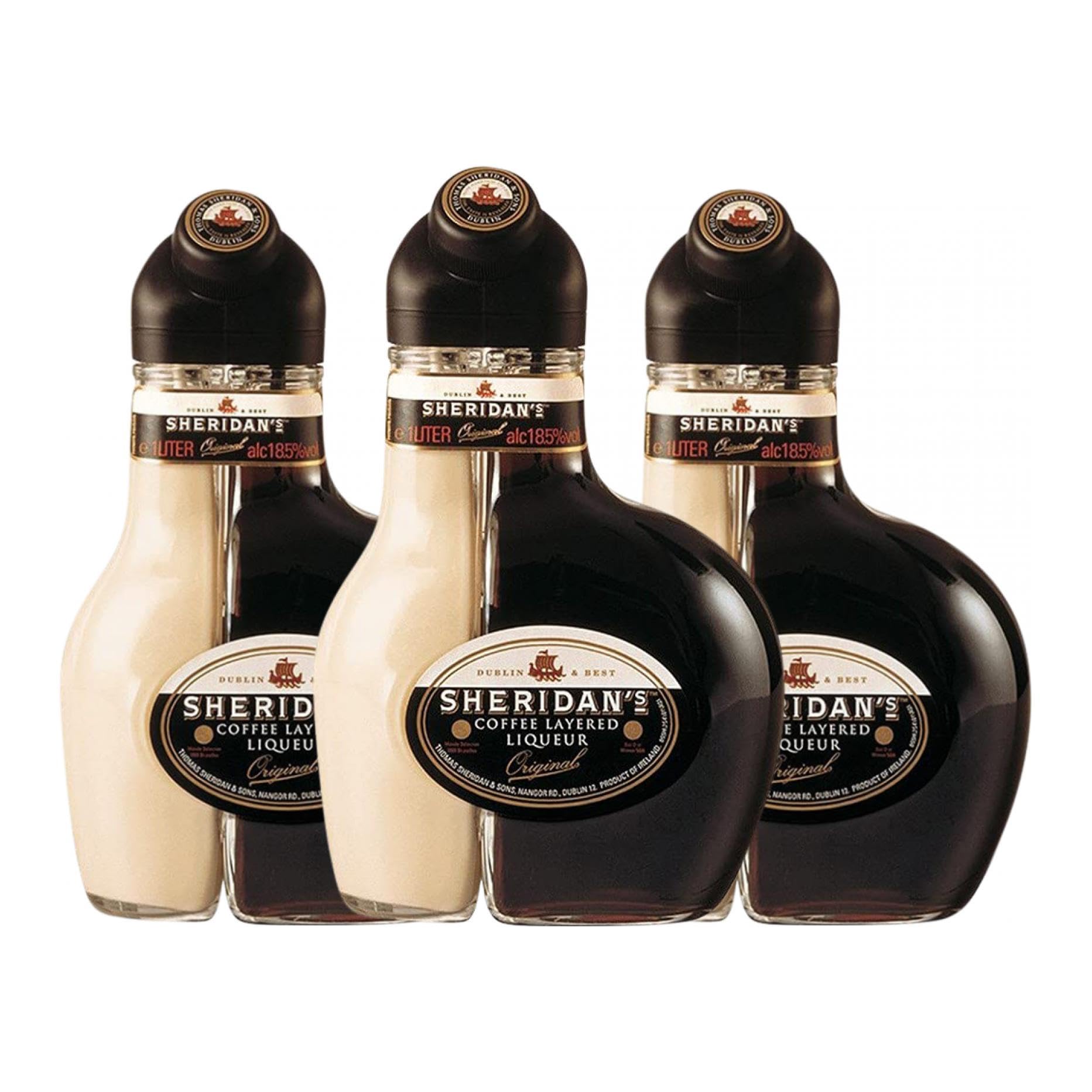 Crema de Licor Sheridan's Cream 70 cl (Caja de 3 Botellas de 70 cl)