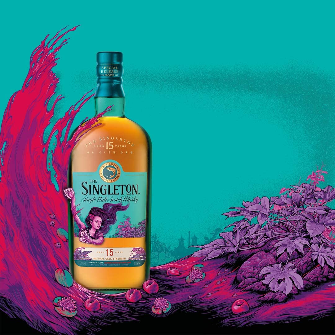 The Singleton 15 Jahre - Special Releases 2022, Single Malt Scotch Whisky, In einer Geschenkverpackung, Handwerklich hergestellt auf schottischem Boden, 54.2% vol, 700 ml Einzelflasche