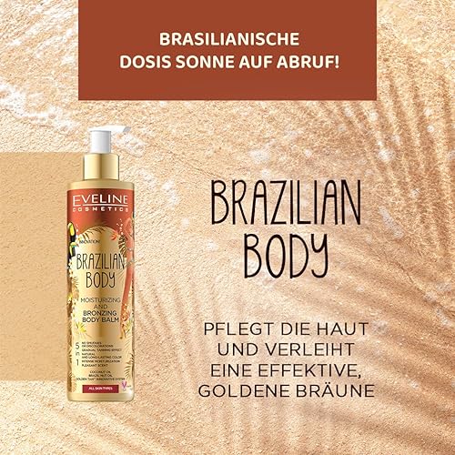 Eveline Cosmetics Brazilian Body Balsamo Autoabbronzante Per Un'abbronzatura Graduale 200 Ml - 2