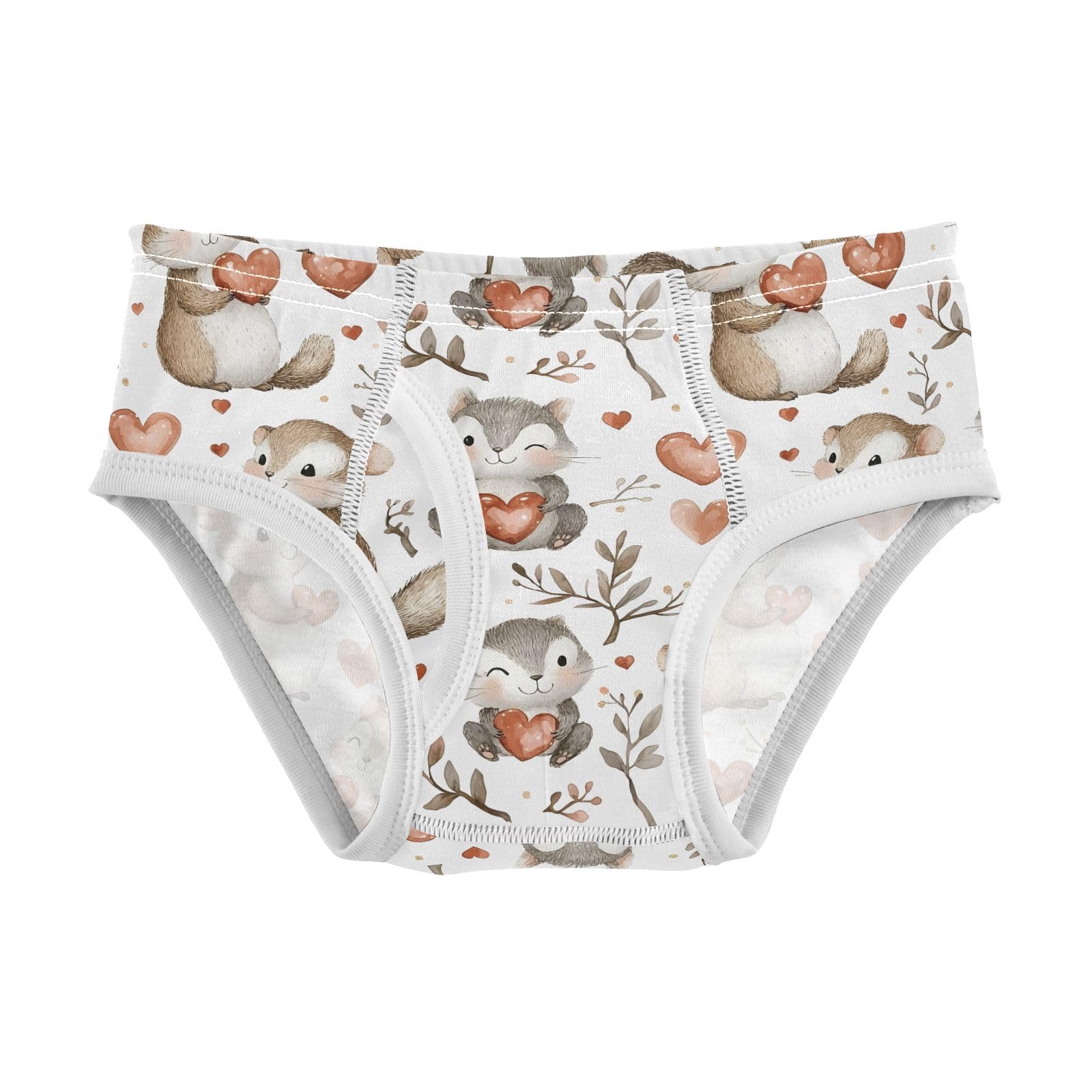 Boys Exclusive Briefs Toddler Underwear 95 Combed Cotton Boxerbriefs 2T Love Animal
