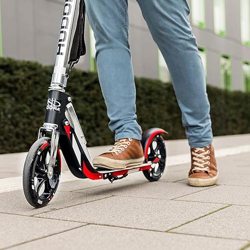 Miniatura 6 de HUDORA BigWheel 209 Kick Scooter, el original con tecnología RX Pro, scooter plegable de ciudad