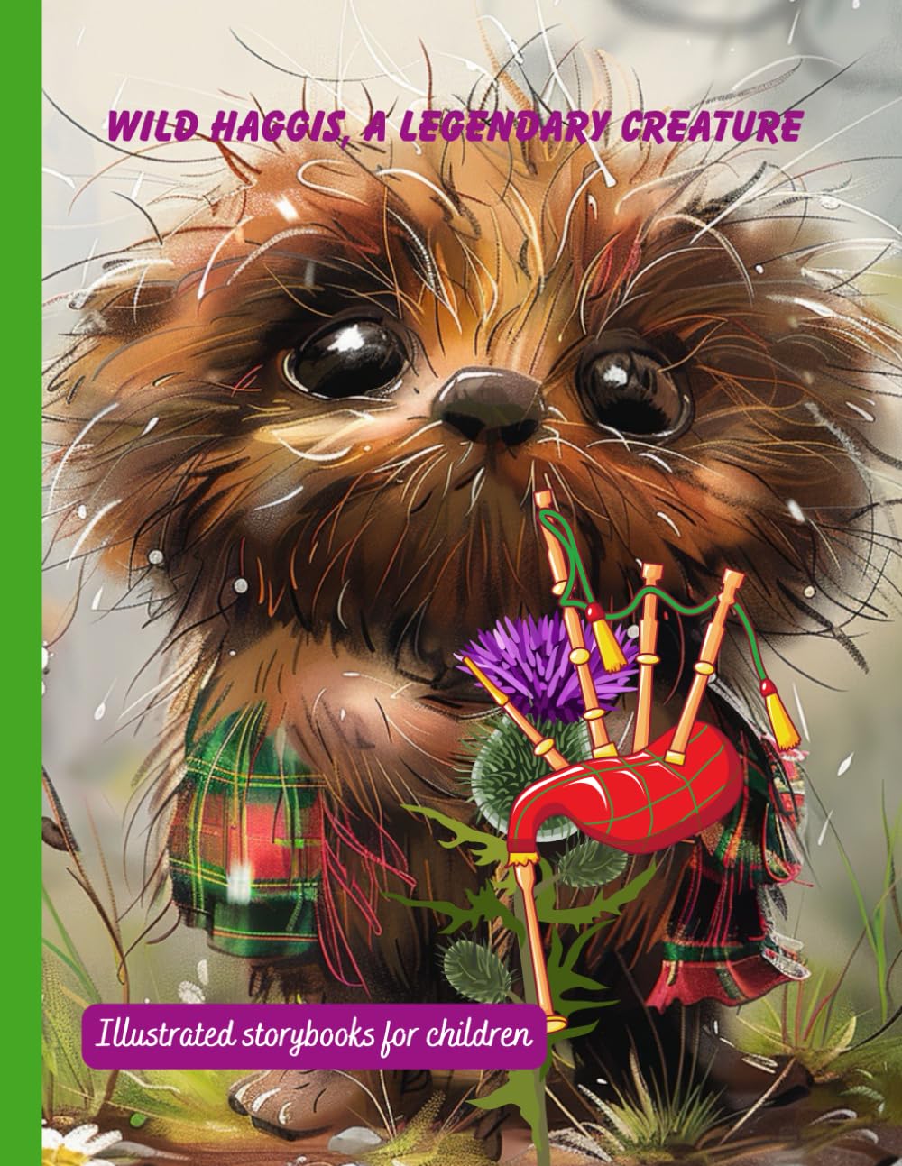Wild Haggis, a legendary creature: Illustrated storybooks for children (Story Books for Kids)