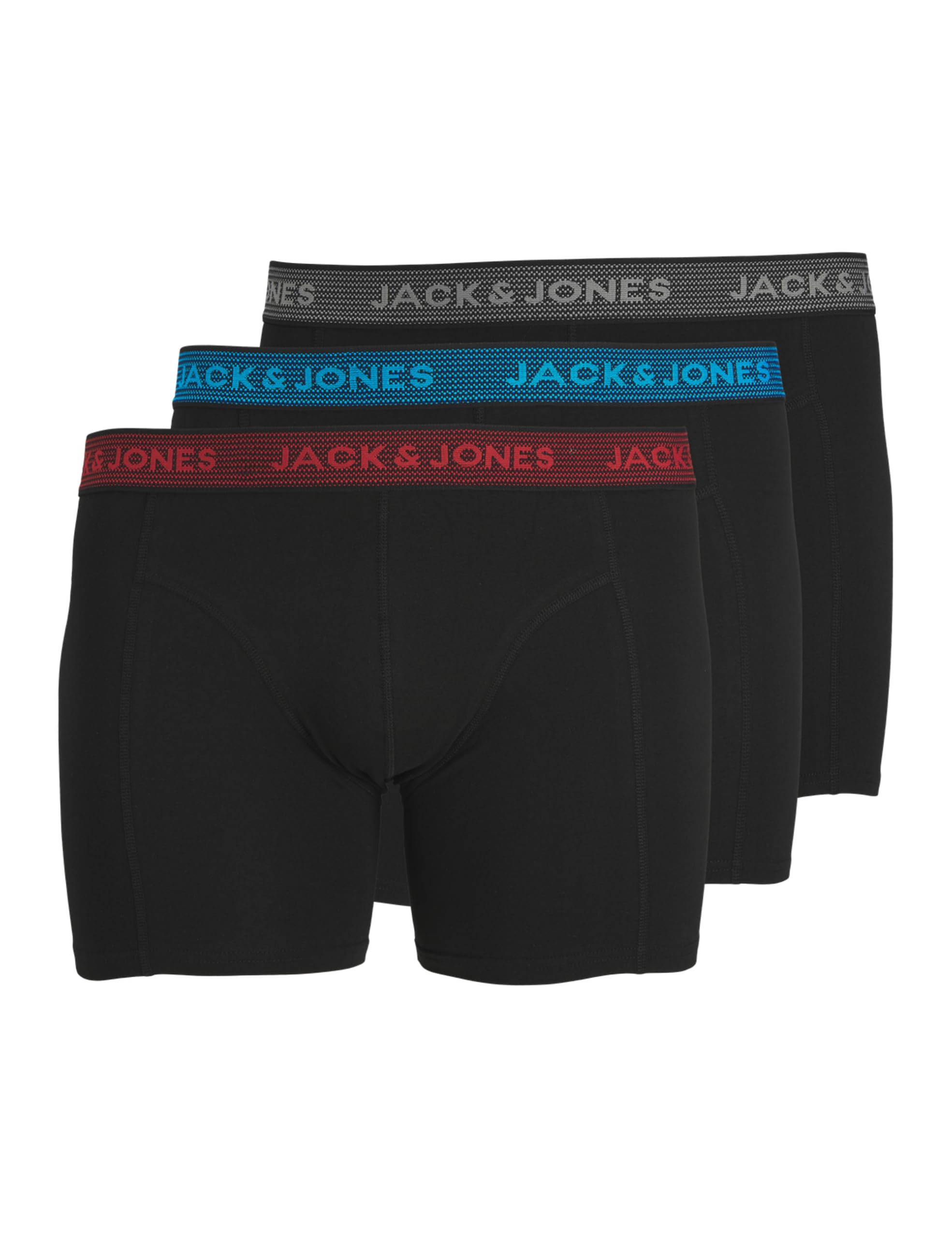 JACK & JONES Male Trunks Plus Size 3er-Pack Trunks
