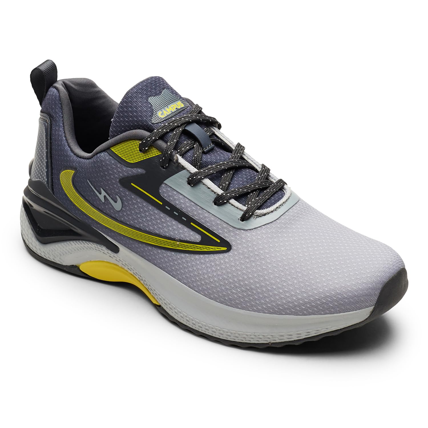 campus Vesper Men’s Running Shoes – Lightweight Grey Sneakers with Breathable Mesh Upper, Memory Foam Insole & Anti-Slip TPR Sole for Jogging, Gym & Casual Wear-picture-14