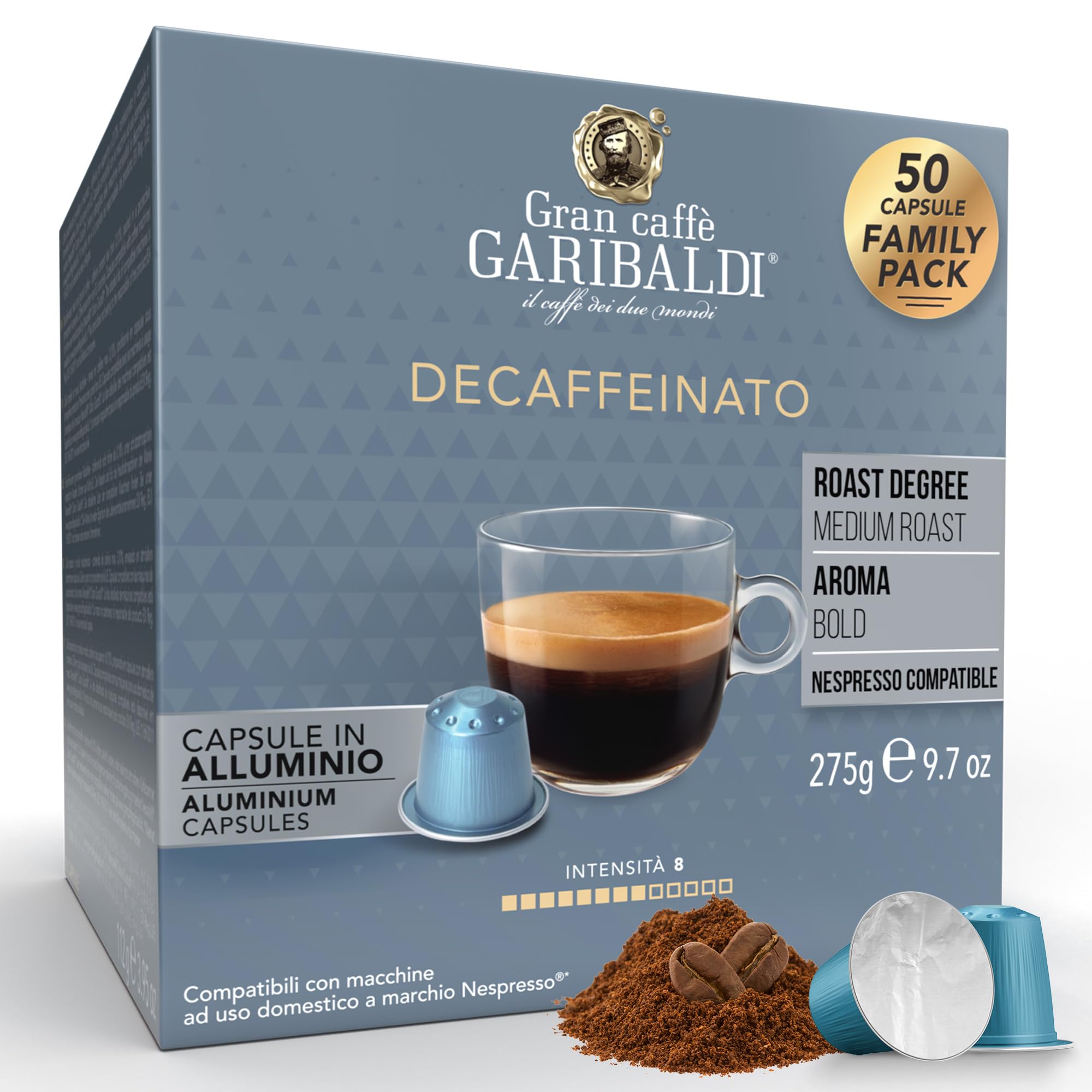 Amazon.com: Gran Caffè Garibaldi Decaffeinated Espresso Pods