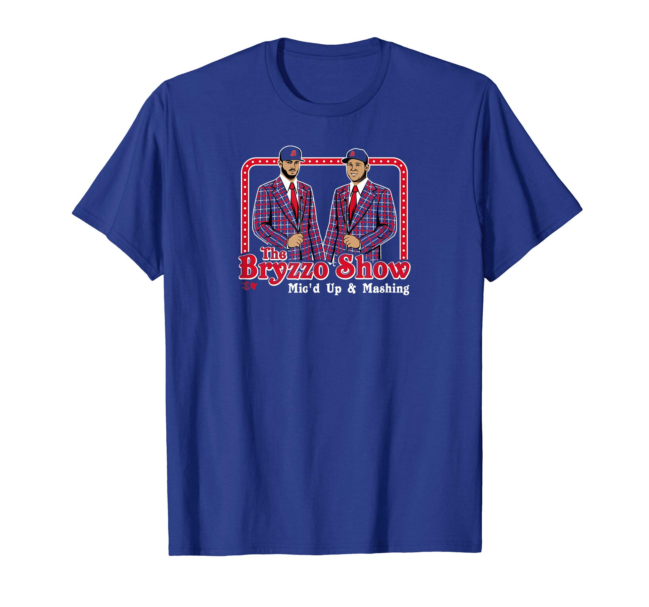 Officially Licensed Bryant & Rizzo - The Bryzzo Show T-ShirtOEKO-TEX STANDARD 100
